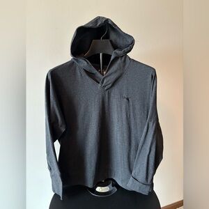 Puma Ladies Dk Charcoal Heather Hoodie Sz XL. Style51305. Clever DRY Technology